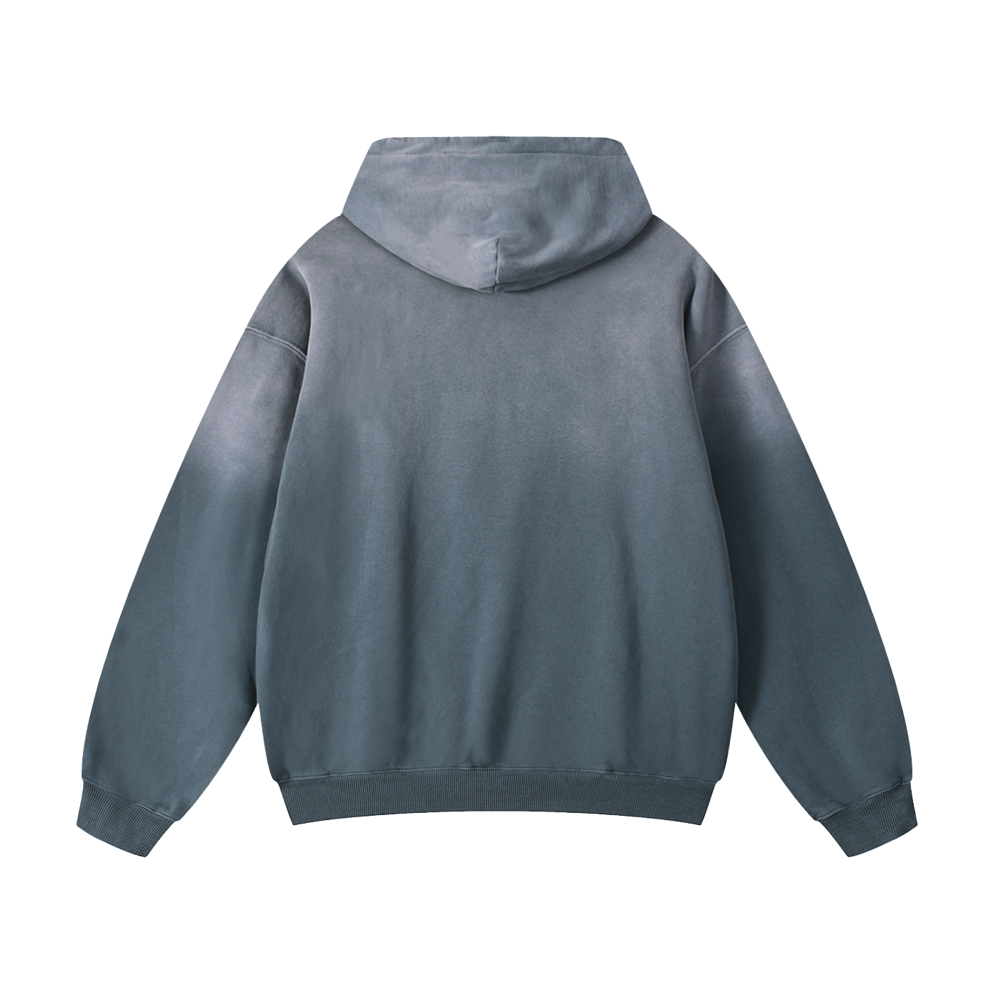 Custom Dog Face Sunfade Oversized Hoodie