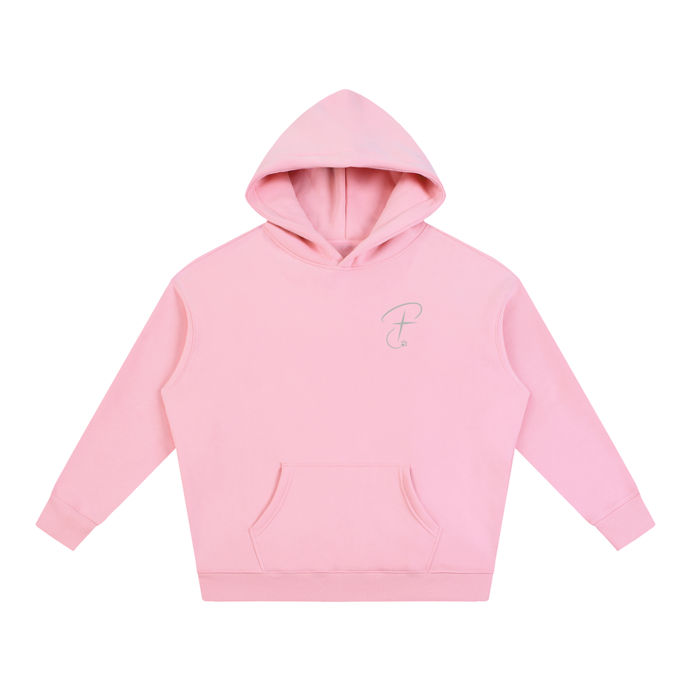 PawPrint Threads Fleeced Hoodie