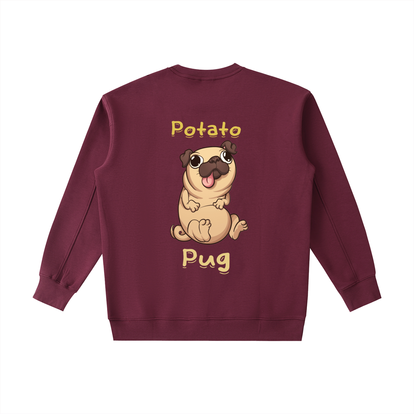 Potato Pug Crewneck Sweatshirt