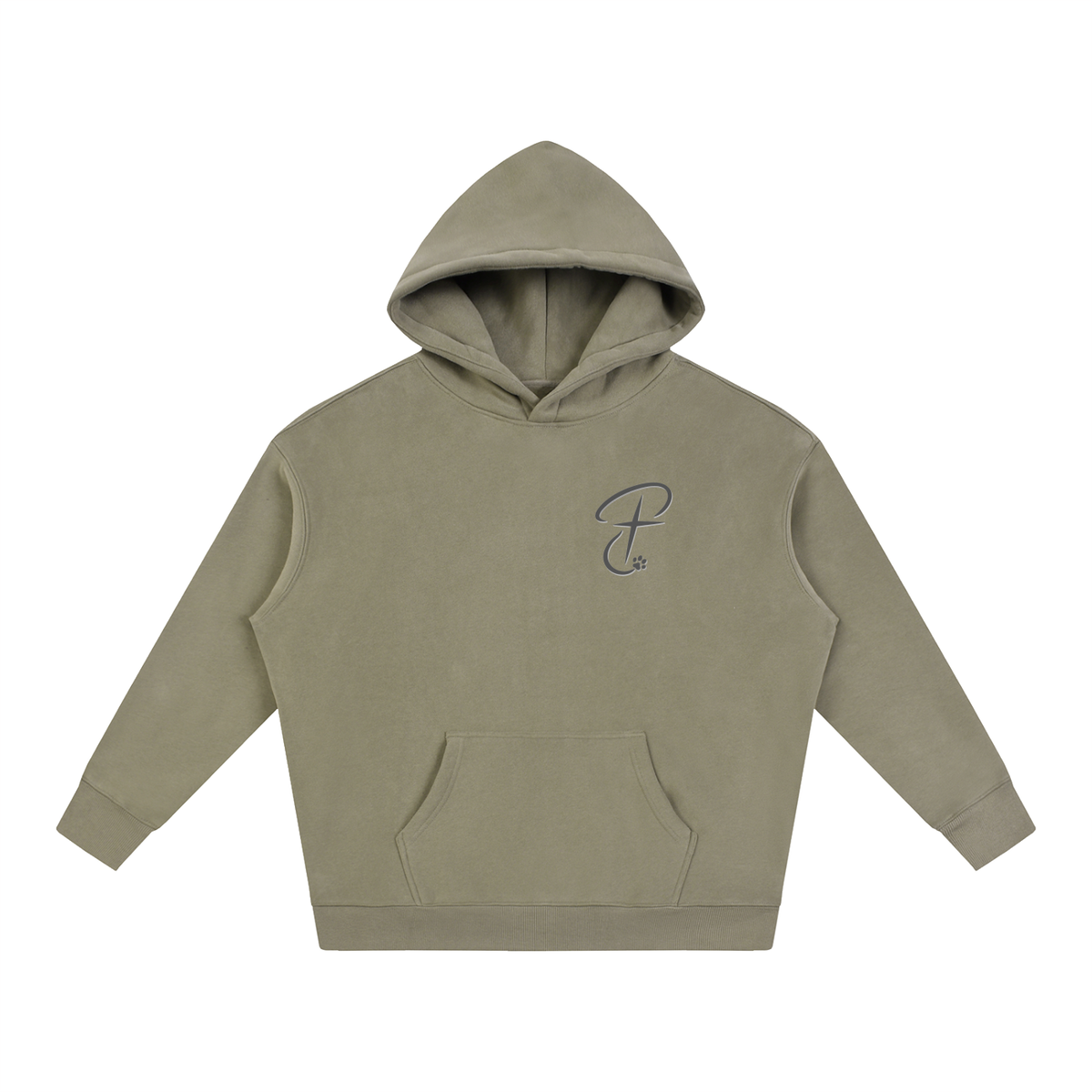 PawPrint Threads Fleeced Hoodie