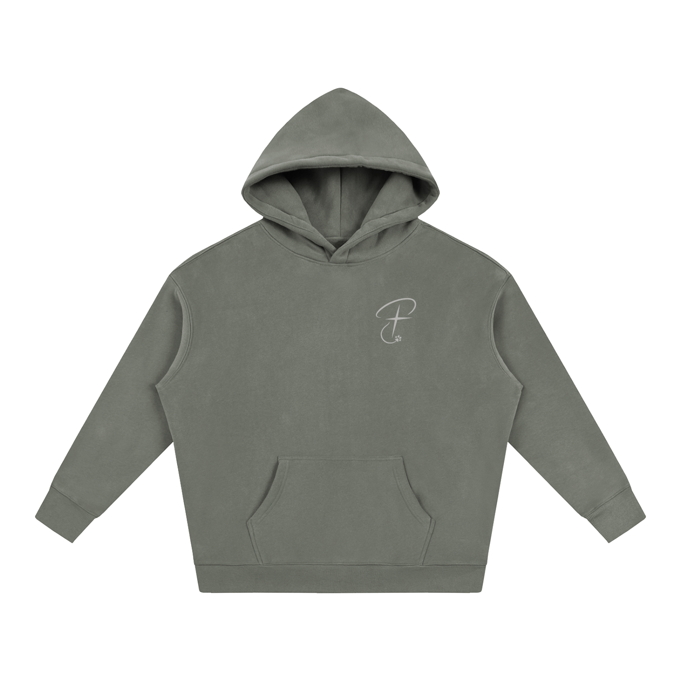 PawPrint Threads Fleeced Hoodie