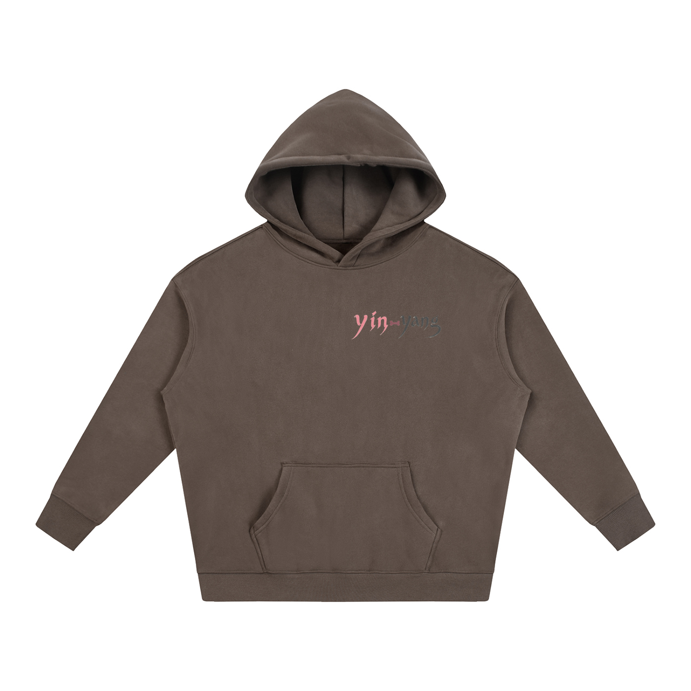 Yin Yang Fleeced Hoodie