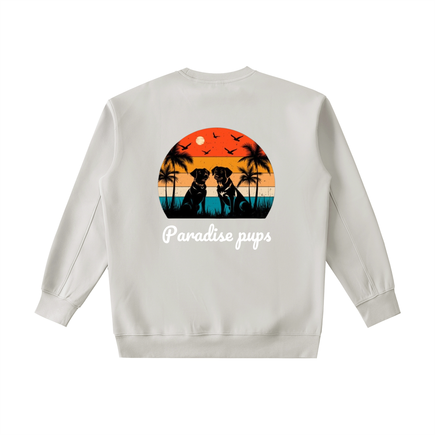 Paradise pups crewneck Sweatshirt