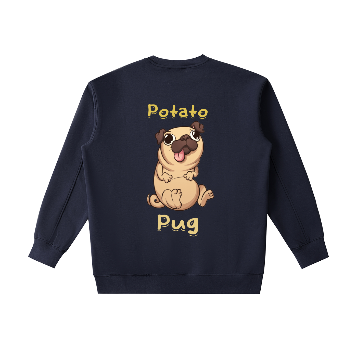 Potato Pug Crewneck Sweatshirt
