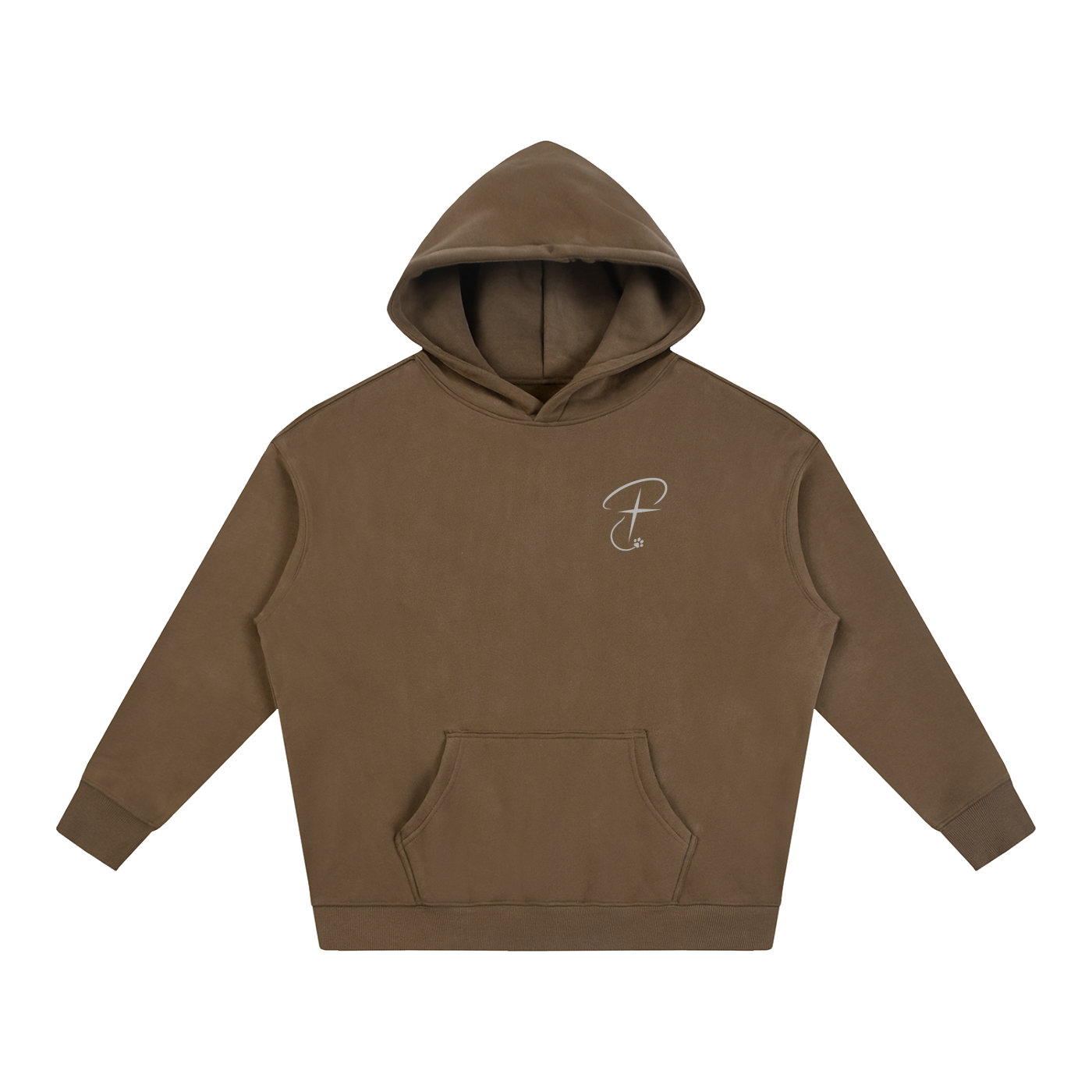 PawPrint Threads Fleeced Hoodie