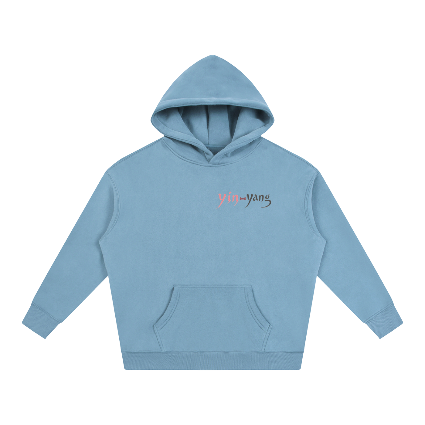 Yin Yang Fleeced Hoodie