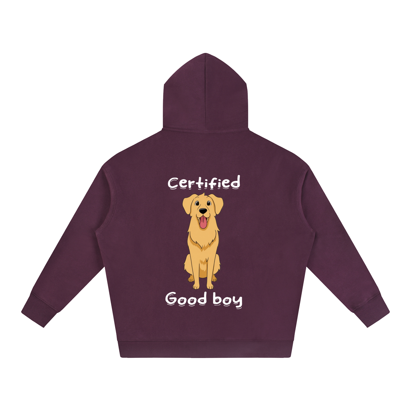 Certified Good Boy Fleeced Hoodie