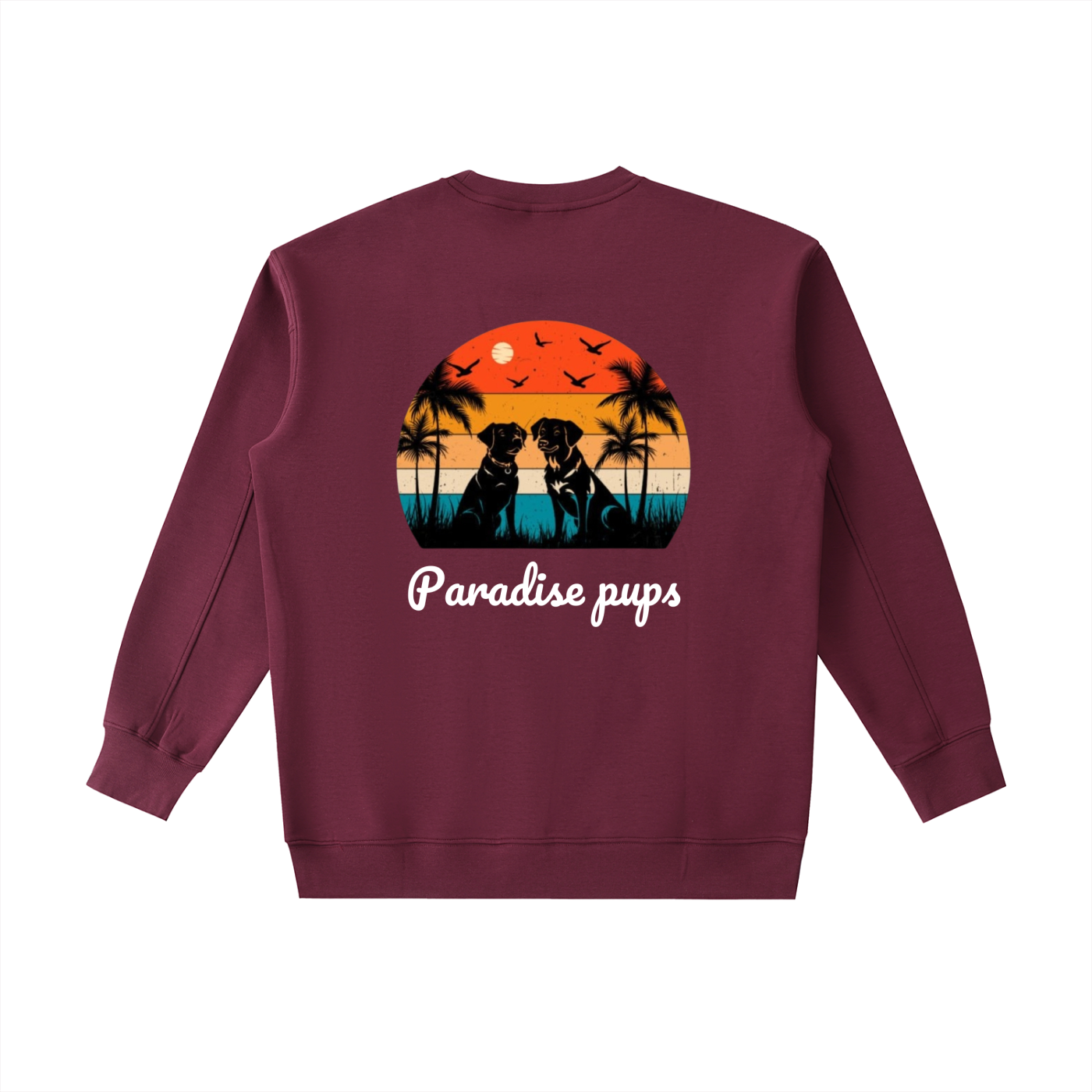 Paradise pups crewneck Sweatshirt