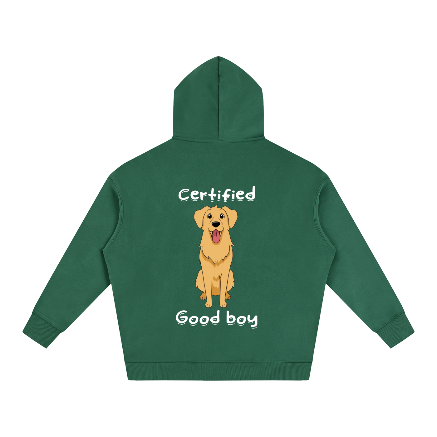 Certified Good Boy Fleeced Hoodie