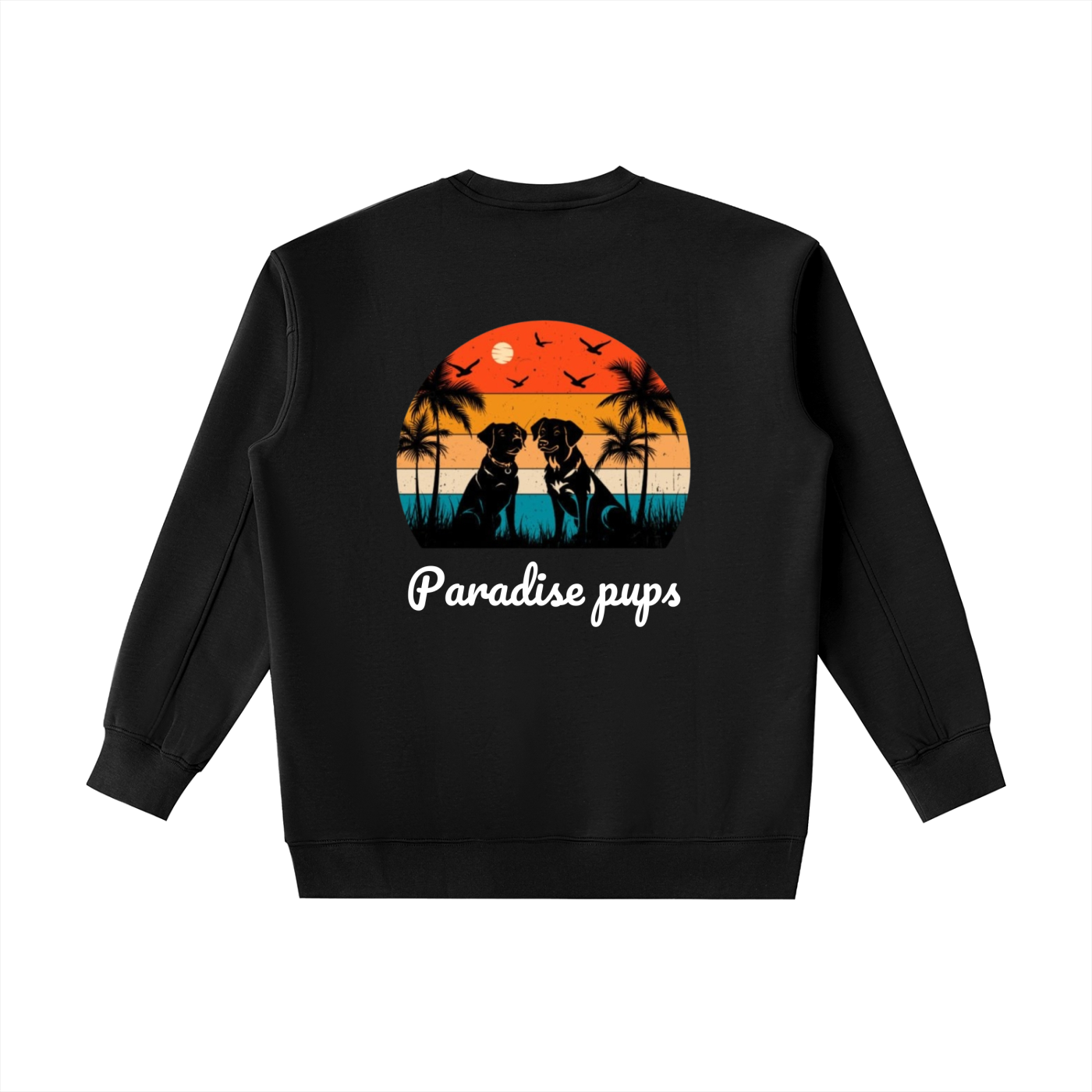 Paradise pups crewneck Sweatshirt