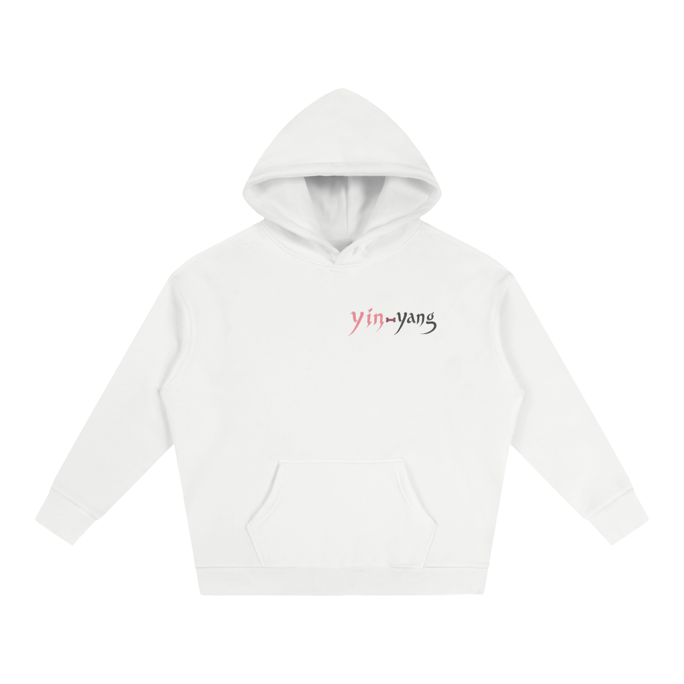 Yin Yang Fleeced Hoodie