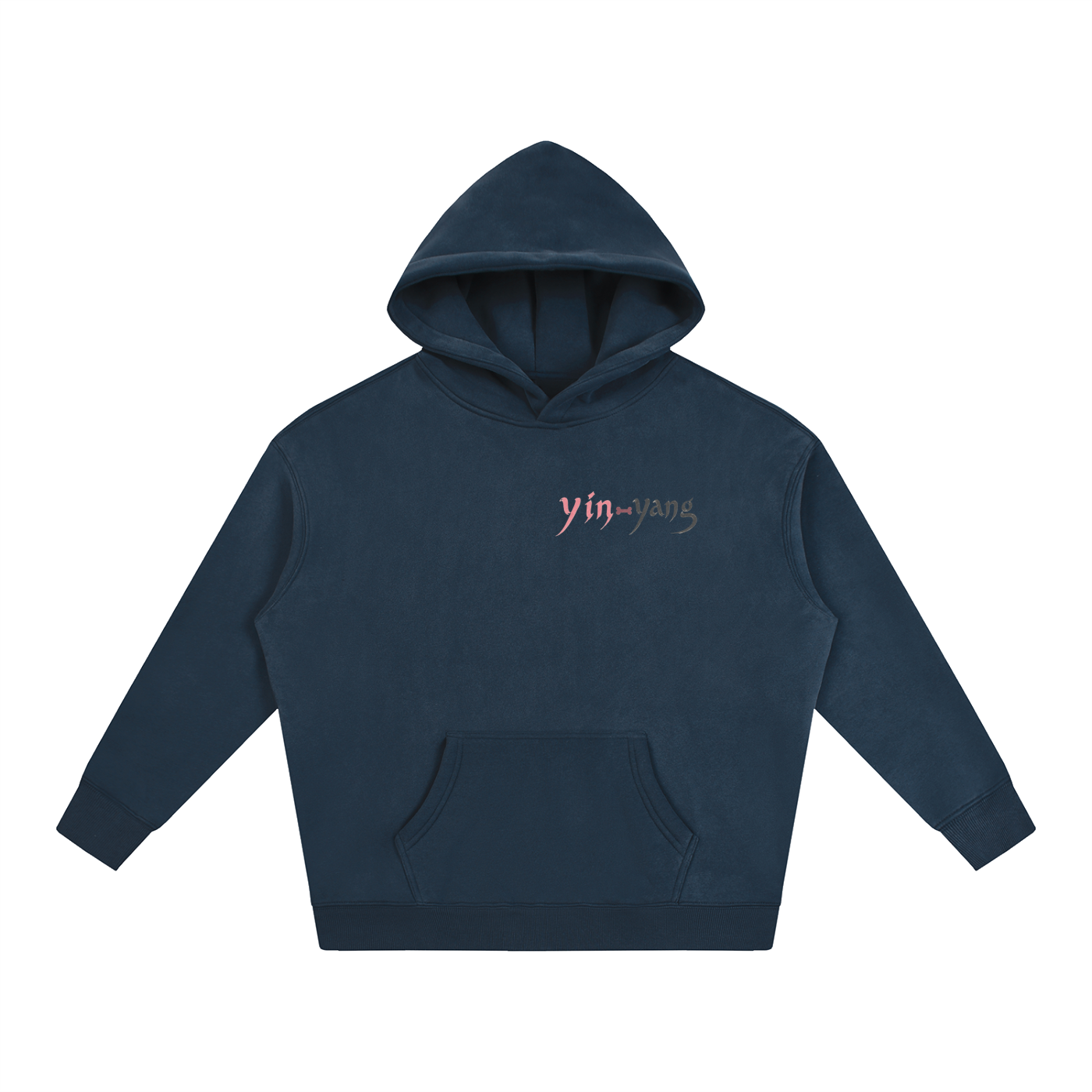 Yin Yang Fleeced Hoodie