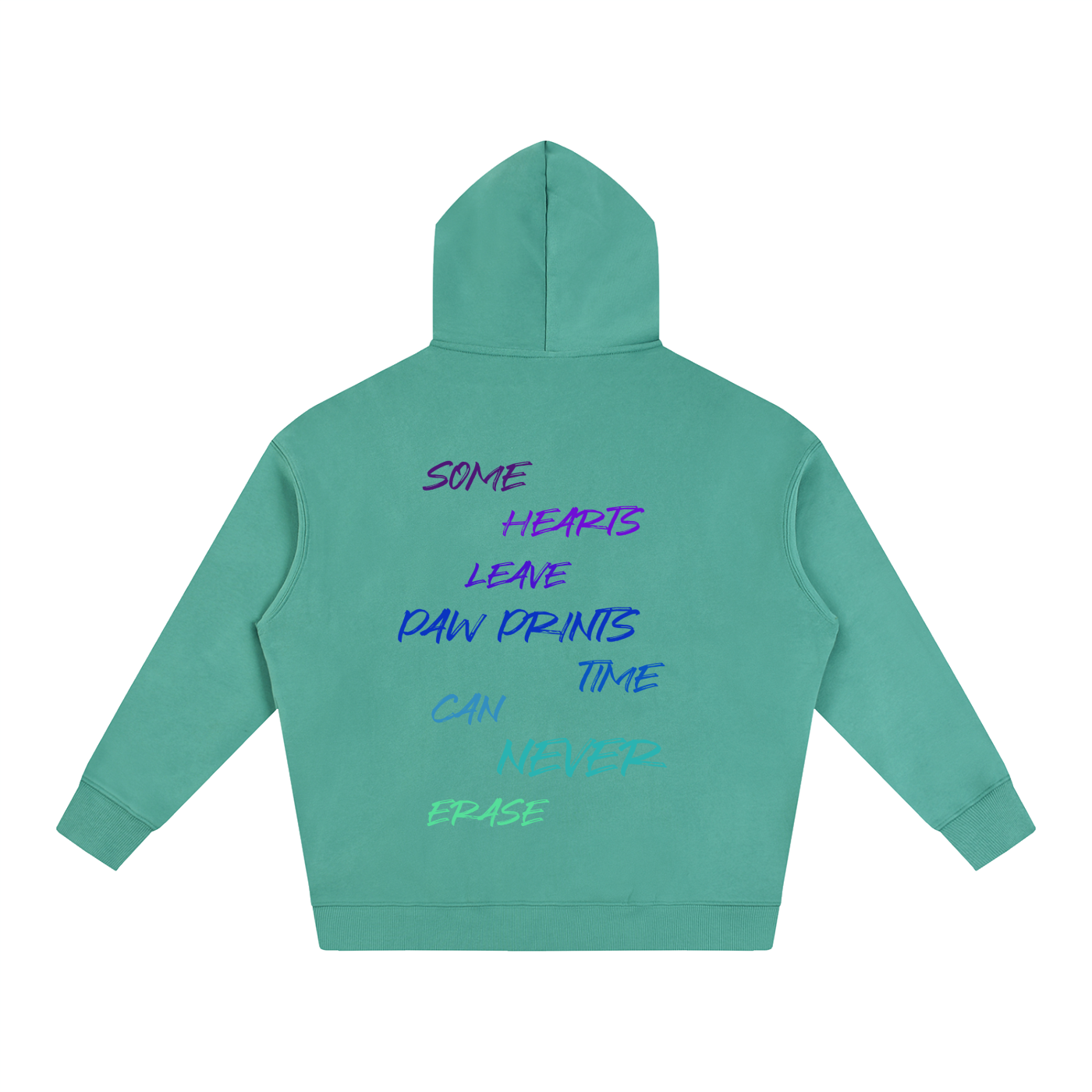 Love Has Paws Fleeced Hoodie