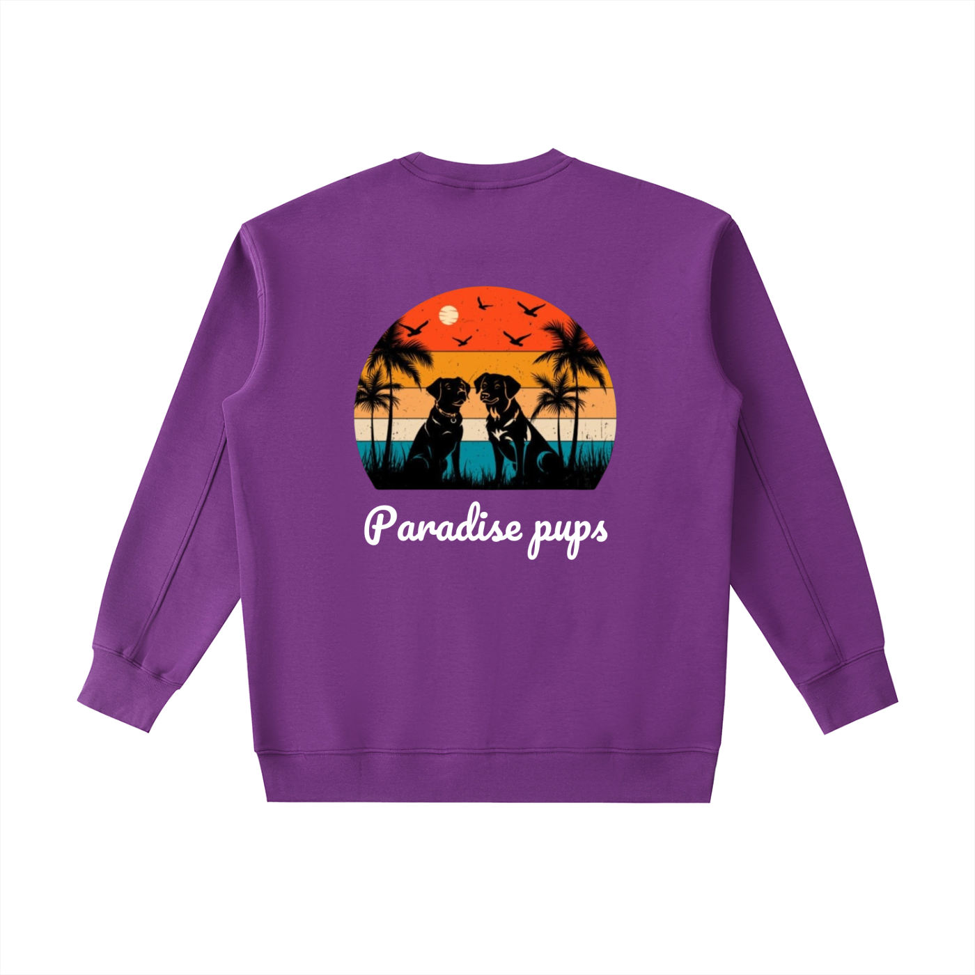 Paradise pups crewneck Sweatshirt