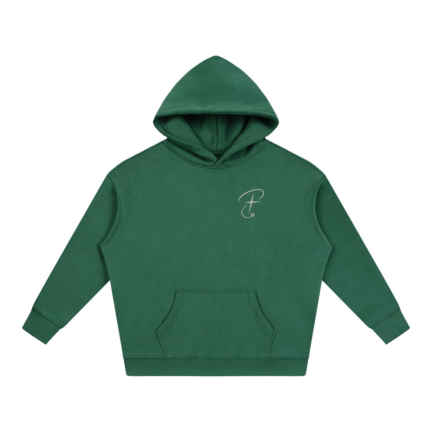 PawPrint Threads Fleeced Hoodie