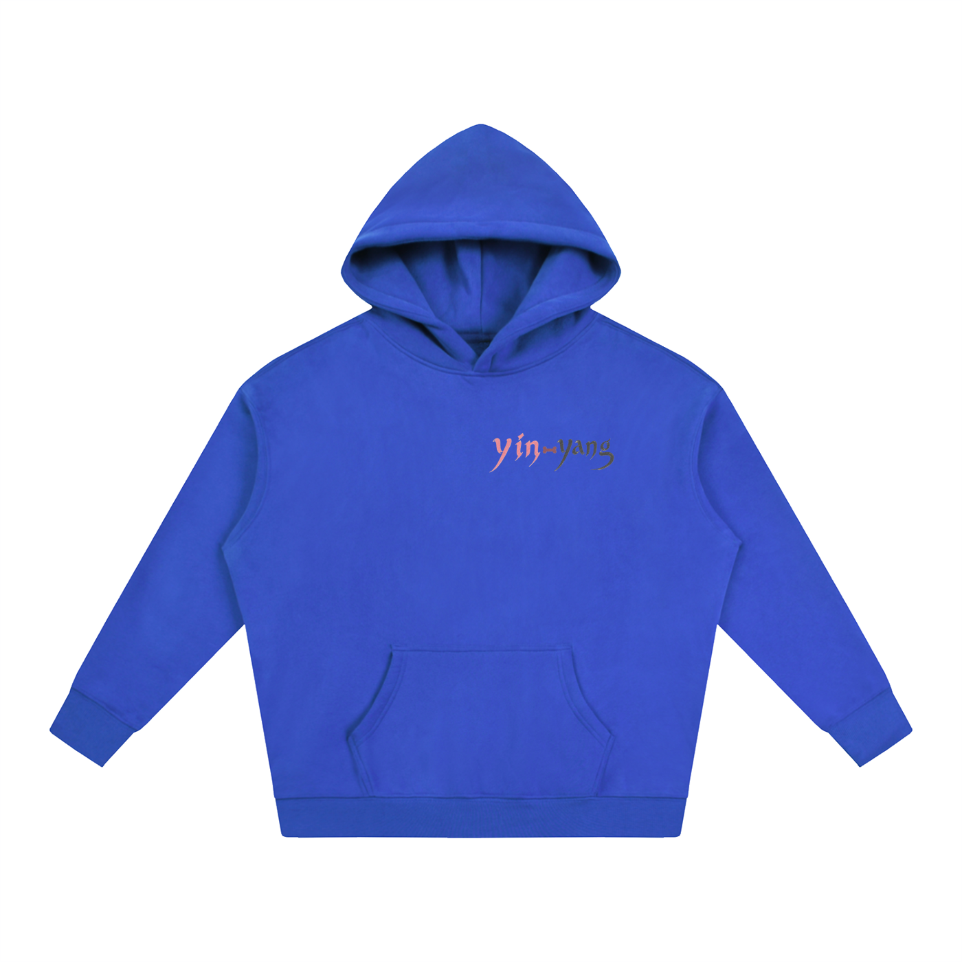 Yin Yang Fleeced Hoodie