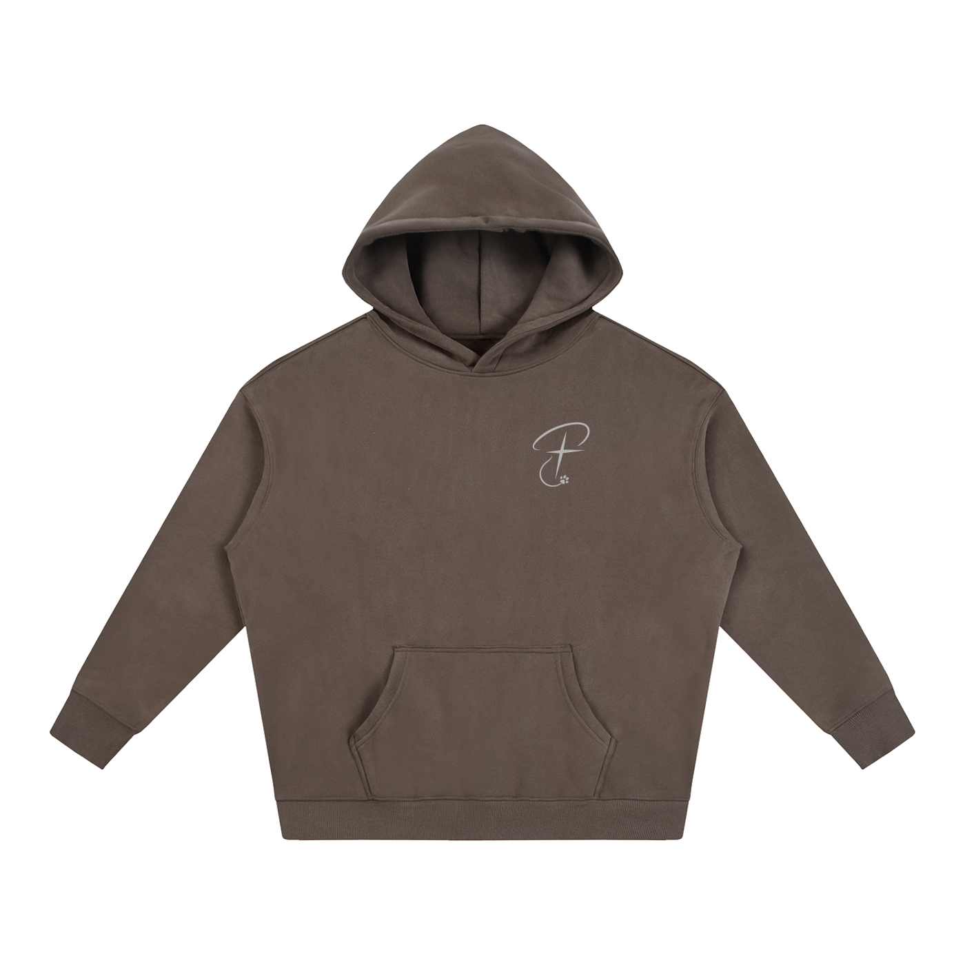 PawPrint Threads Fleeced Hoodie