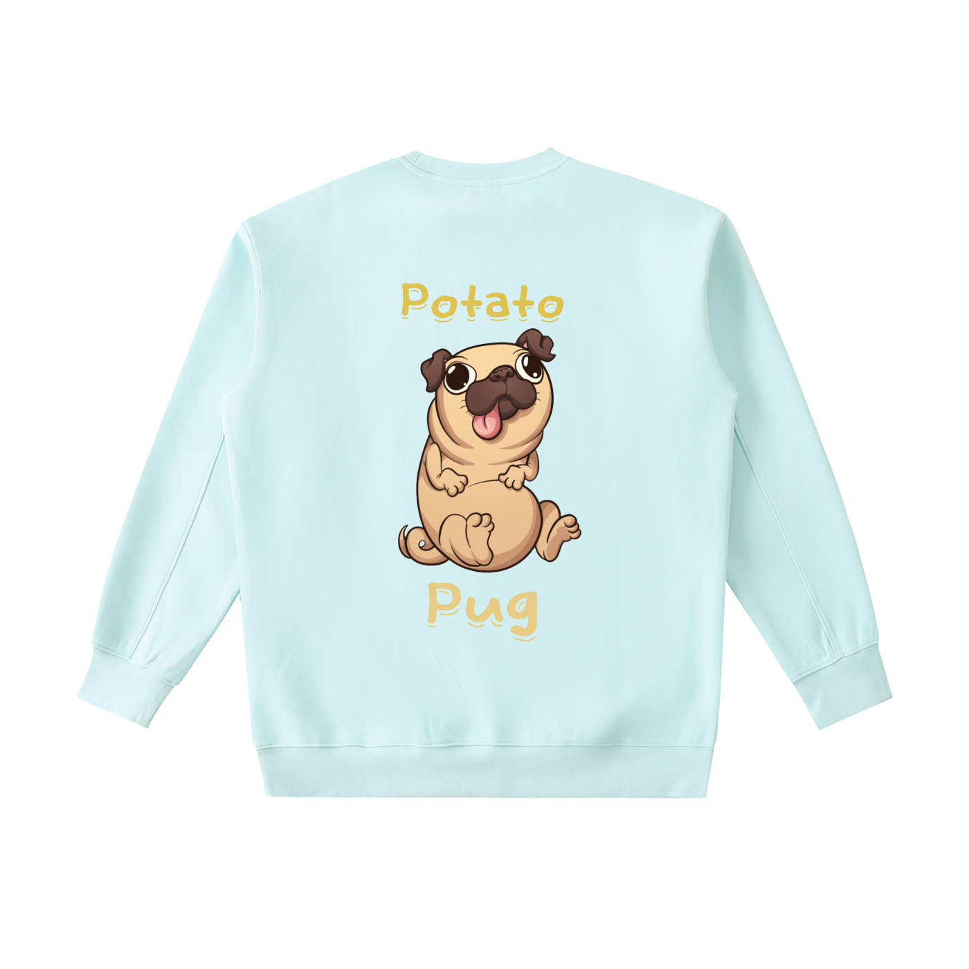 Potato Pug Crewneck Sweatshirt