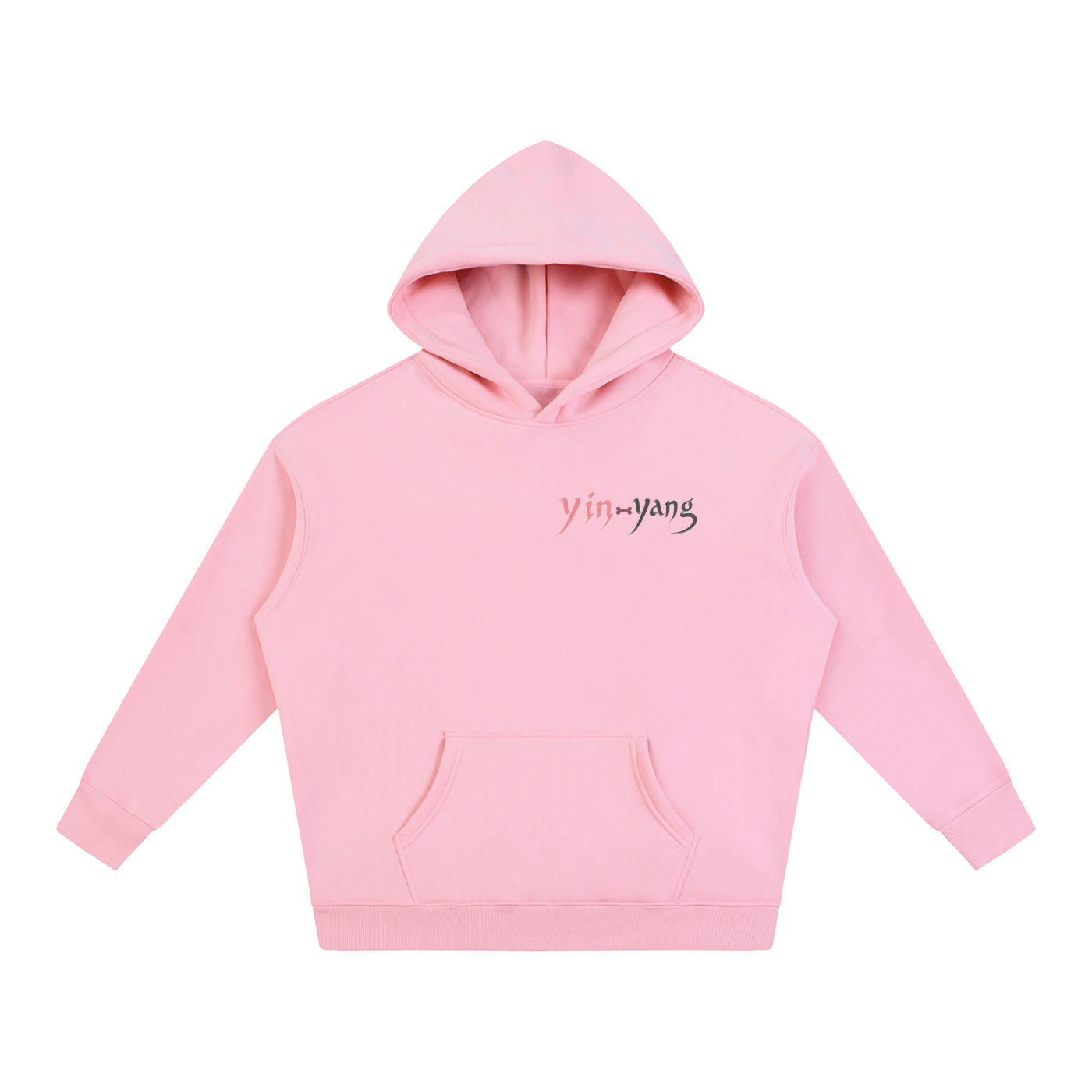 Yin Yang Fleeced Hoodie