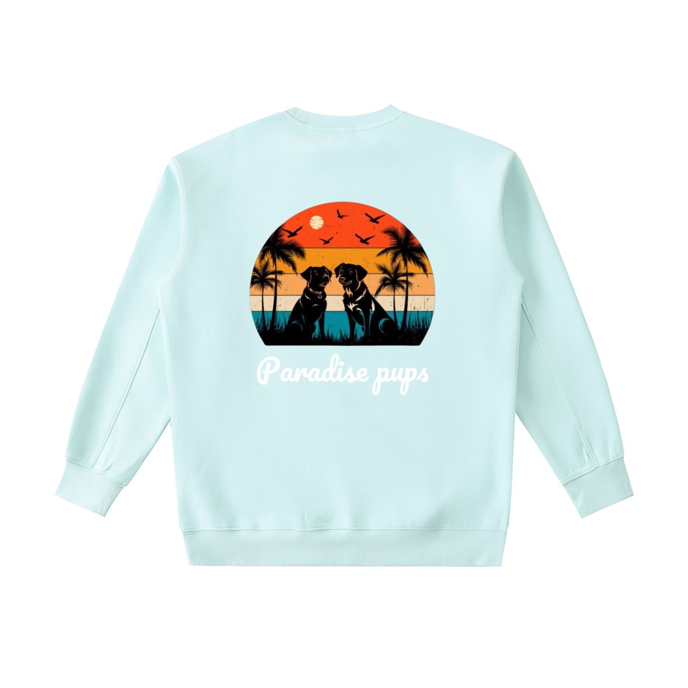 Paradise pups crewneck Sweatshirt