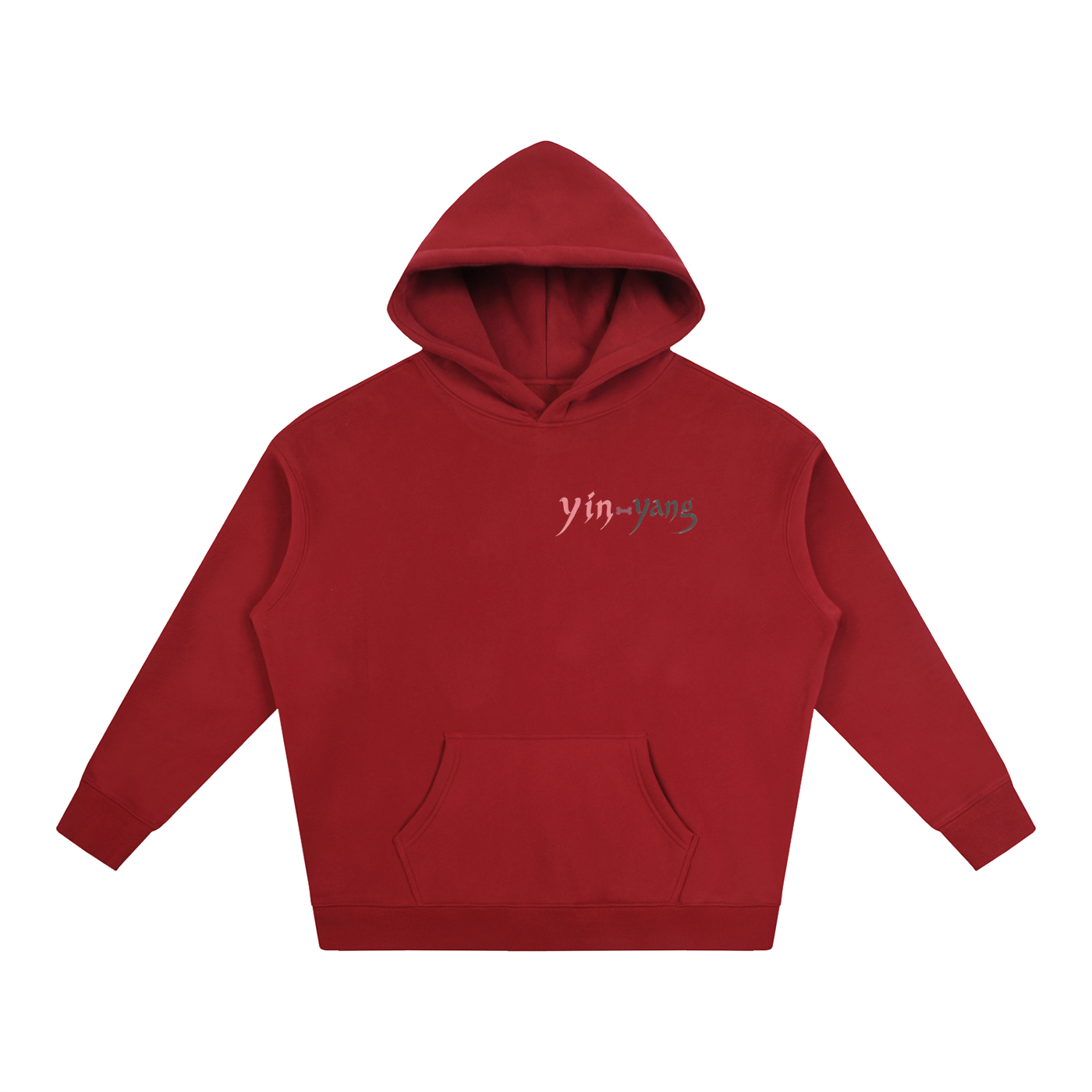 Yin Yang Fleeced Hoodie