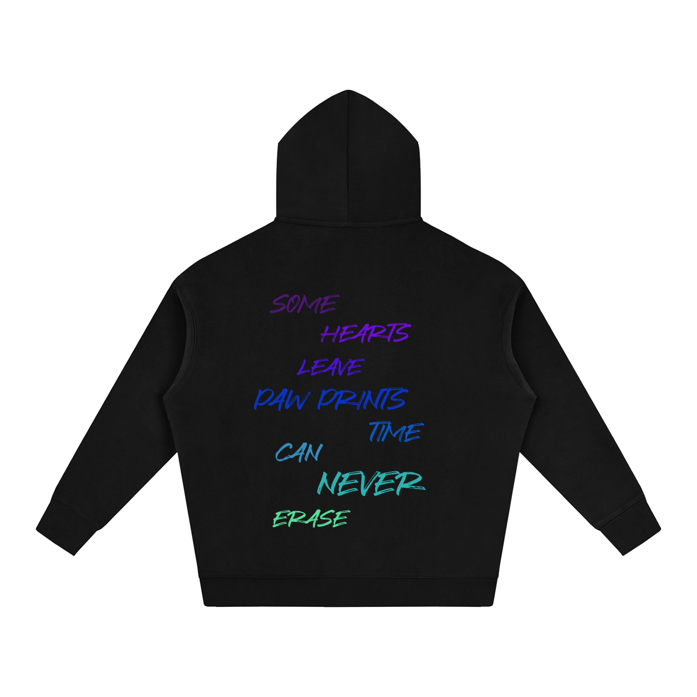 Love Has Paws Fleeced Hoodie