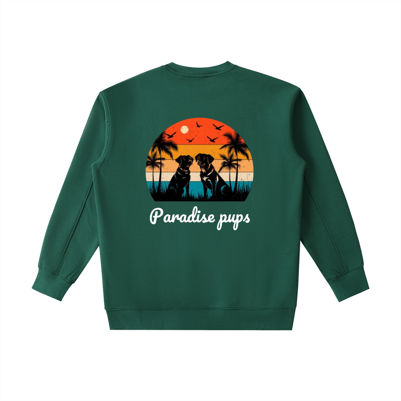 Paradise pups crewneck Sweatshirt