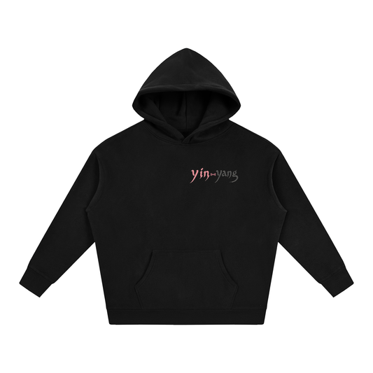 Yin Yang Fleeced Hoodie