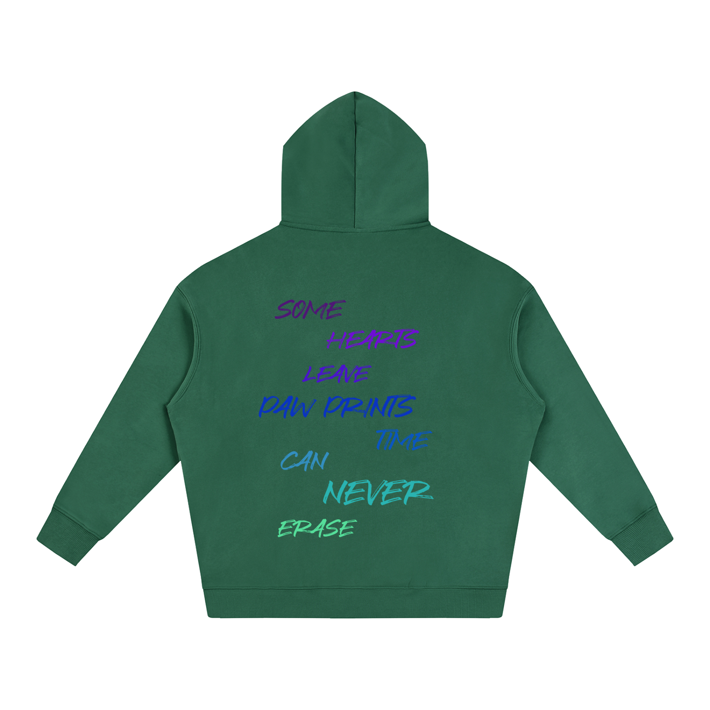 Love Has Paws Fleeced Hoodie