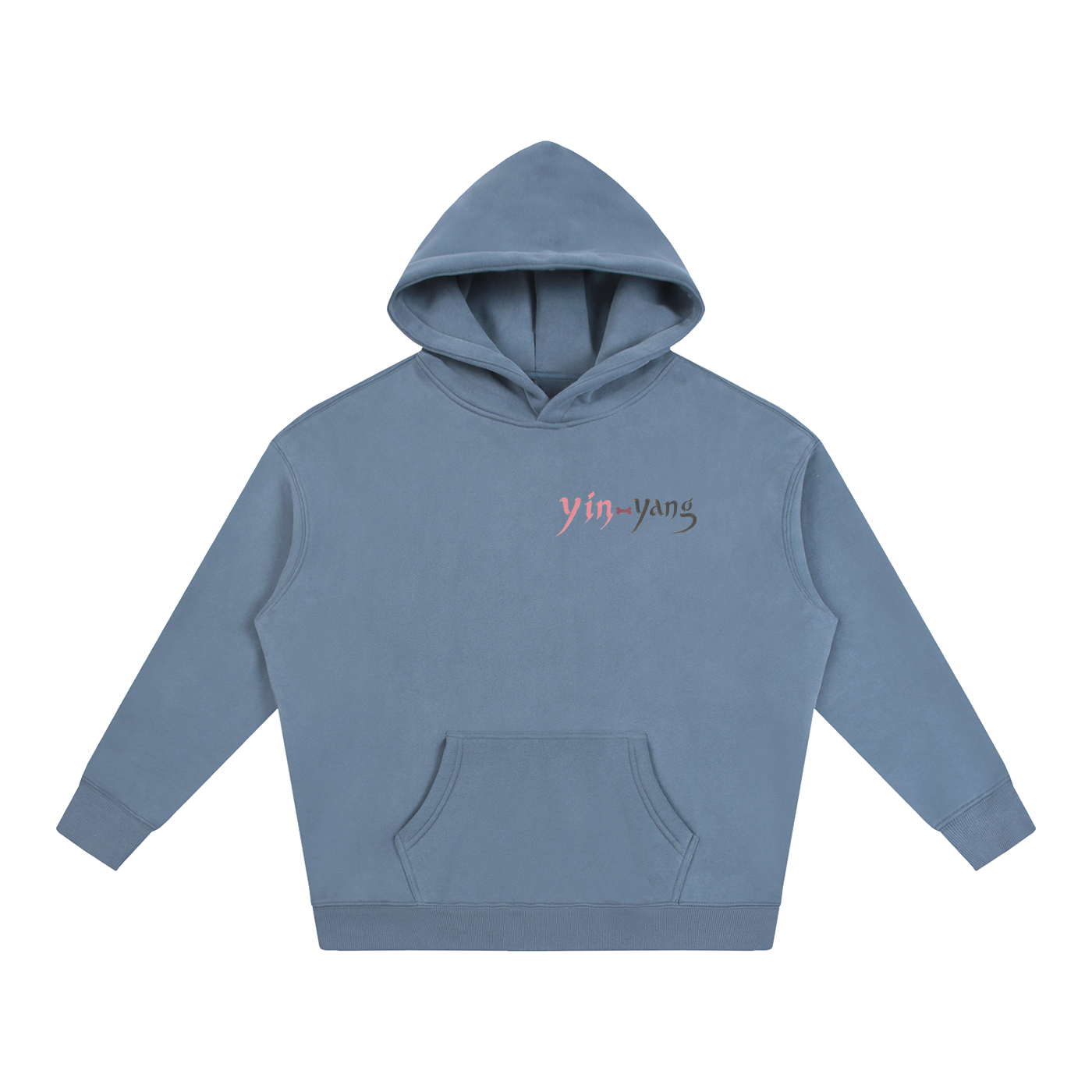Yin Yang Fleeced Hoodie