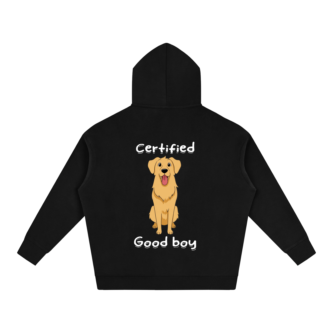 Certified Good Boy Fleeced Hoodie