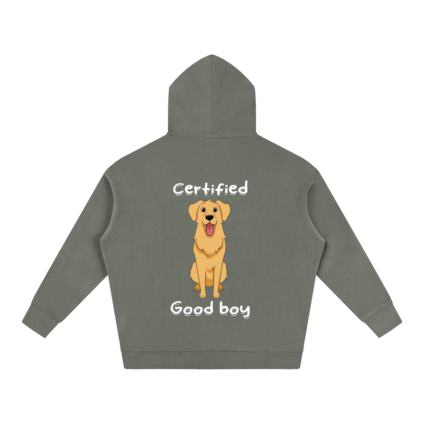 Certified Good Boy Fleeced Hoodie
