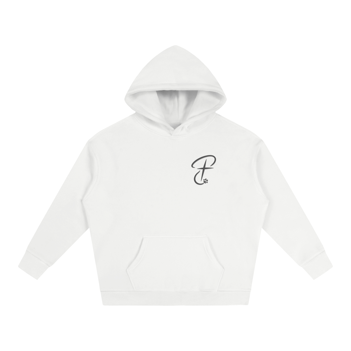 PawPrint Threads Fleeced Hoodie