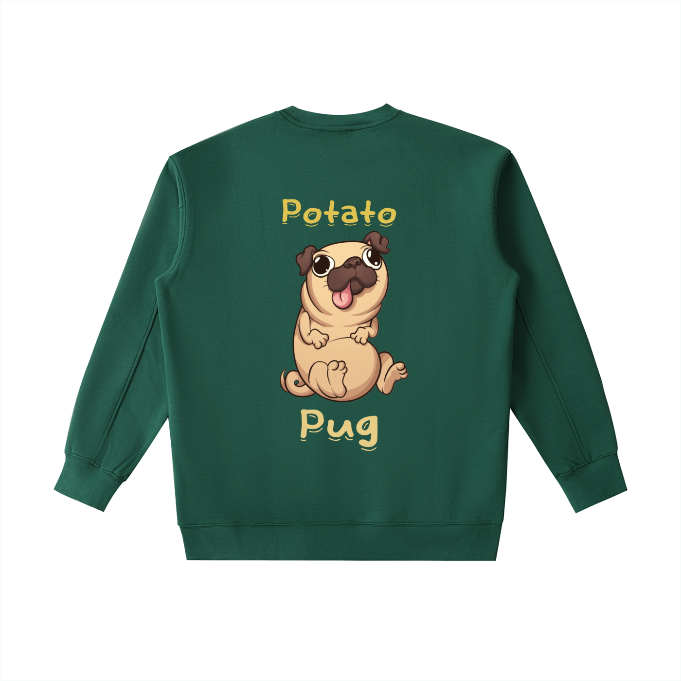 Potato Pug Crewneck Sweatshirt