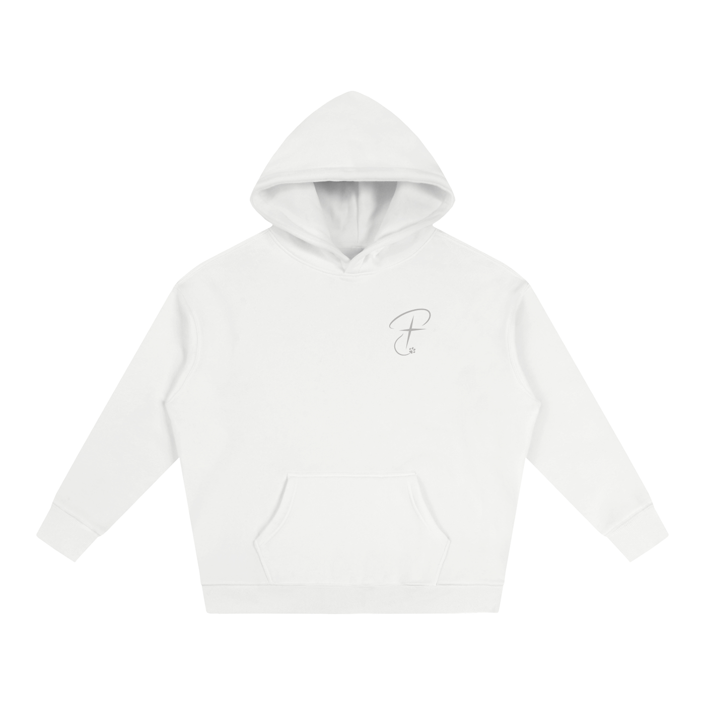 PawPrint Threads Fleeced Hoodie