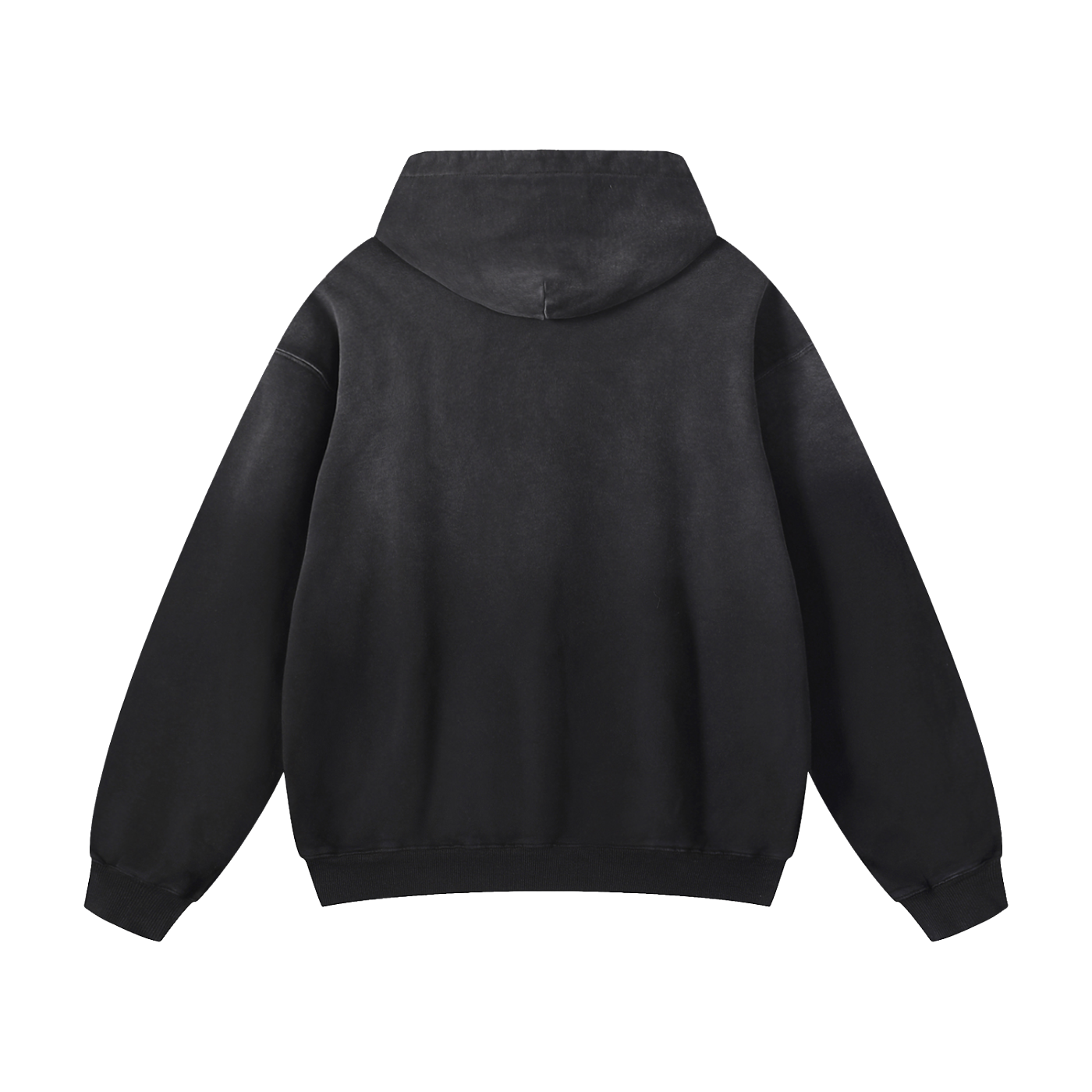 Custom Dog Face Sunfade Oversized Hoodie