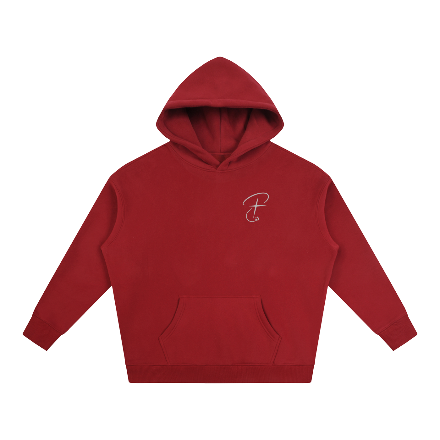 PawPrint Threads Fleeced Hoodie
