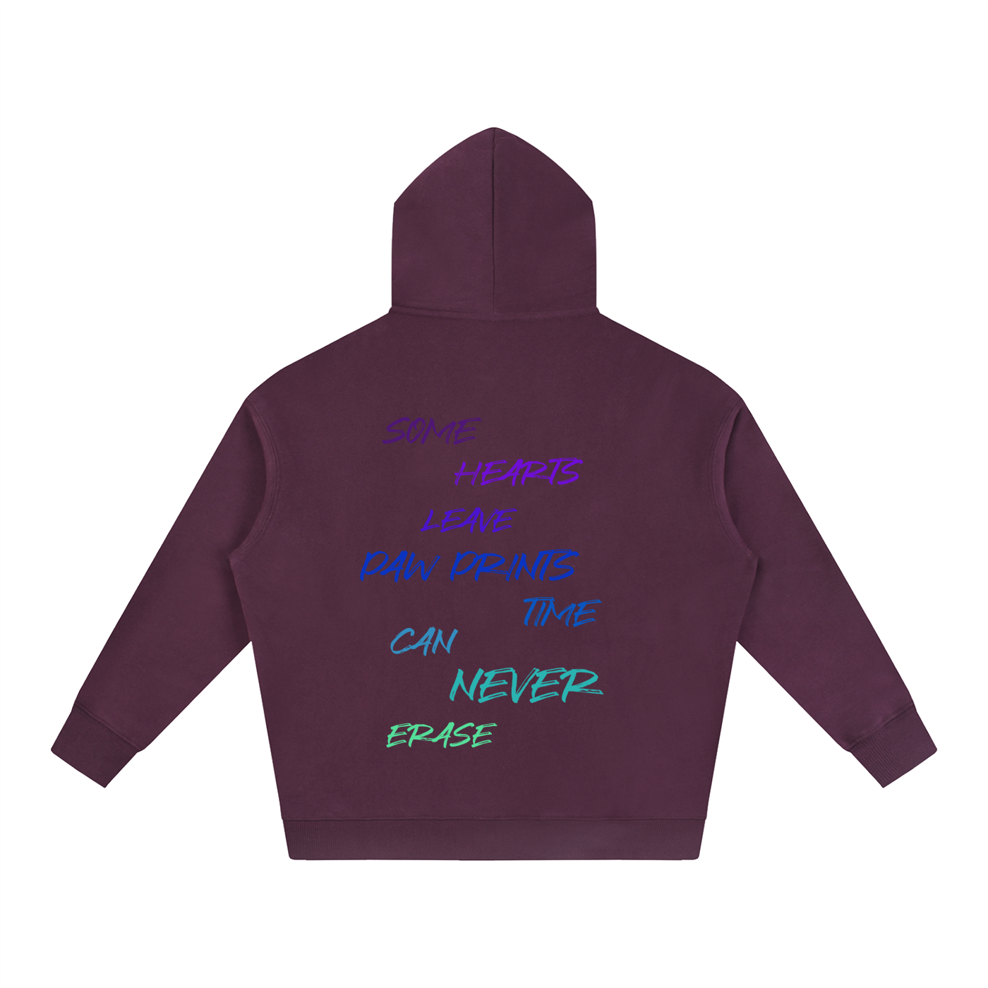 Love Has Paws Fleeced Hoodie