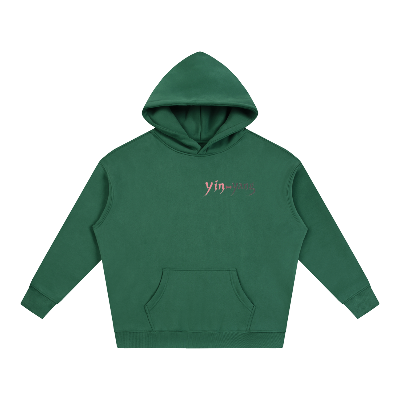 Yin Yang Fleeced Hoodie