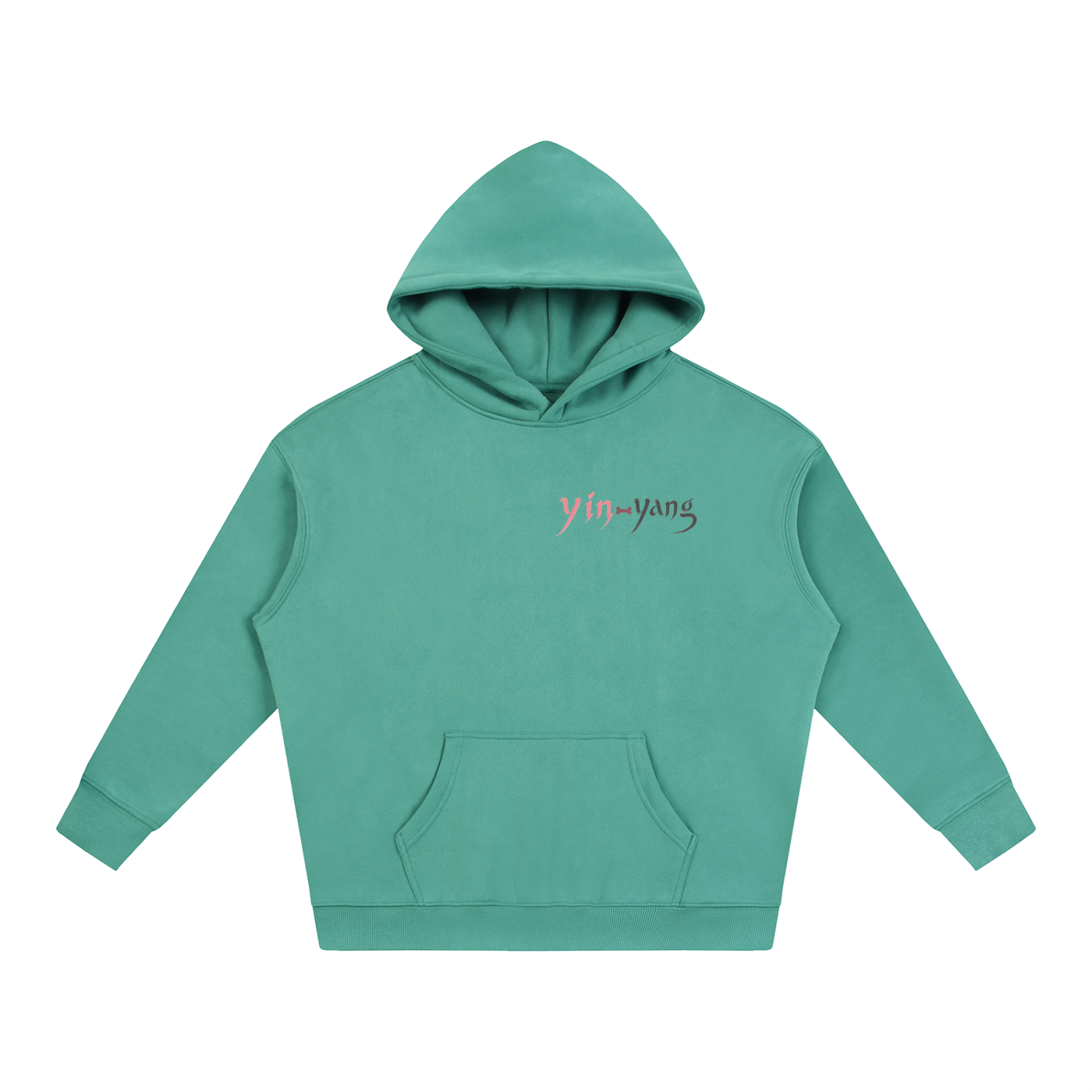 Yin Yang Fleeced Hoodie
