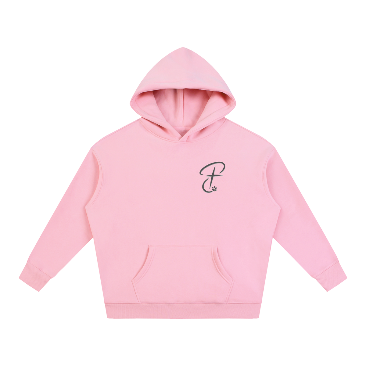 PawPrint Threads Fleeced Hoodie