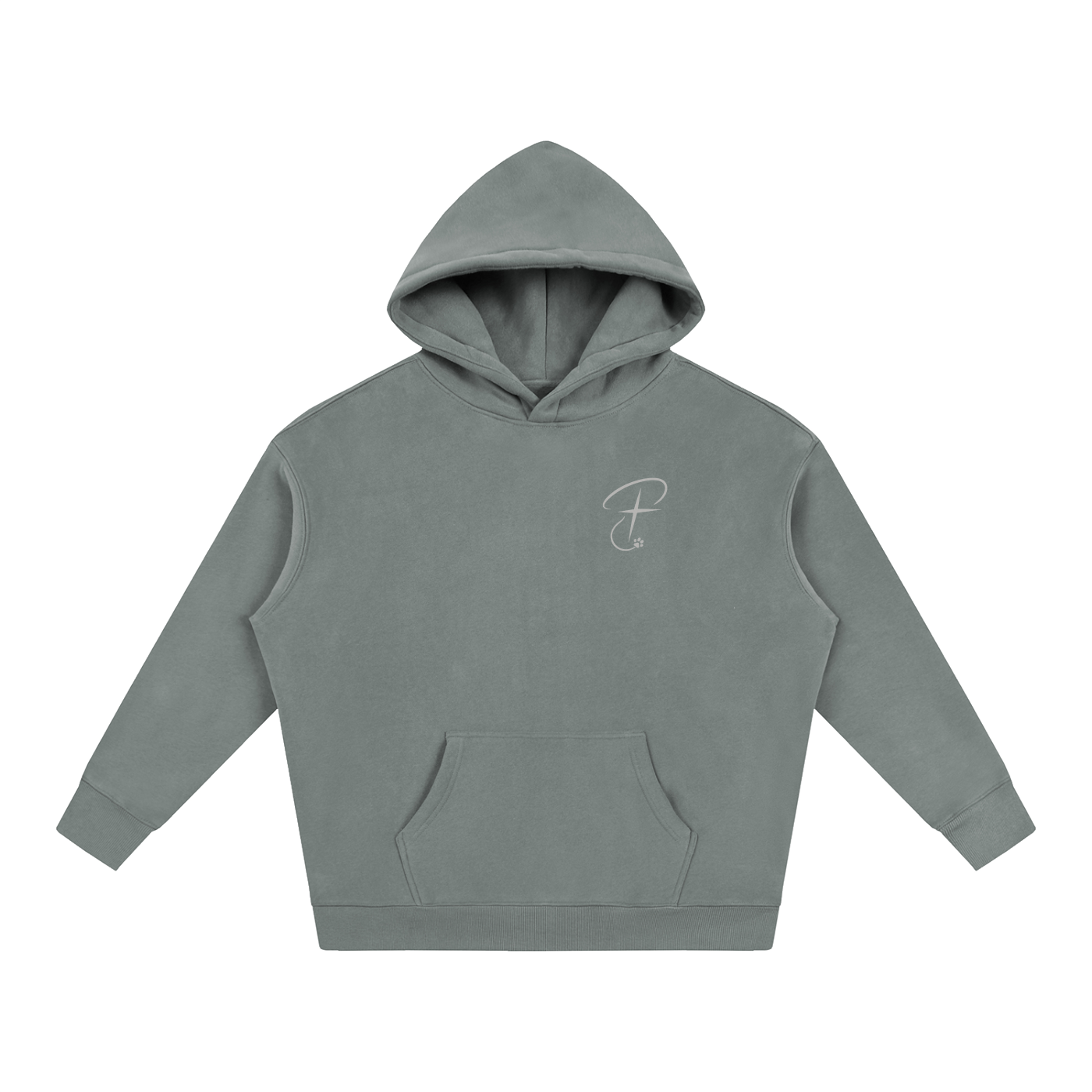PawPrint Threads Fleeced Hoodie