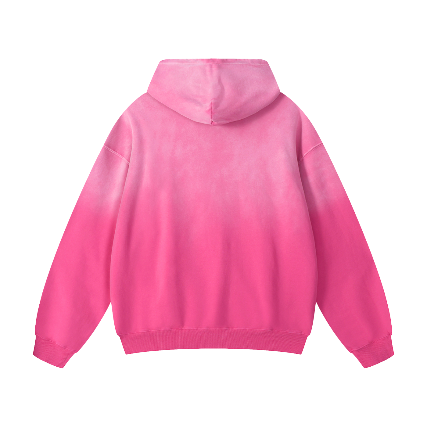 Custom Dog Face Sunfade Oversized Hoodie