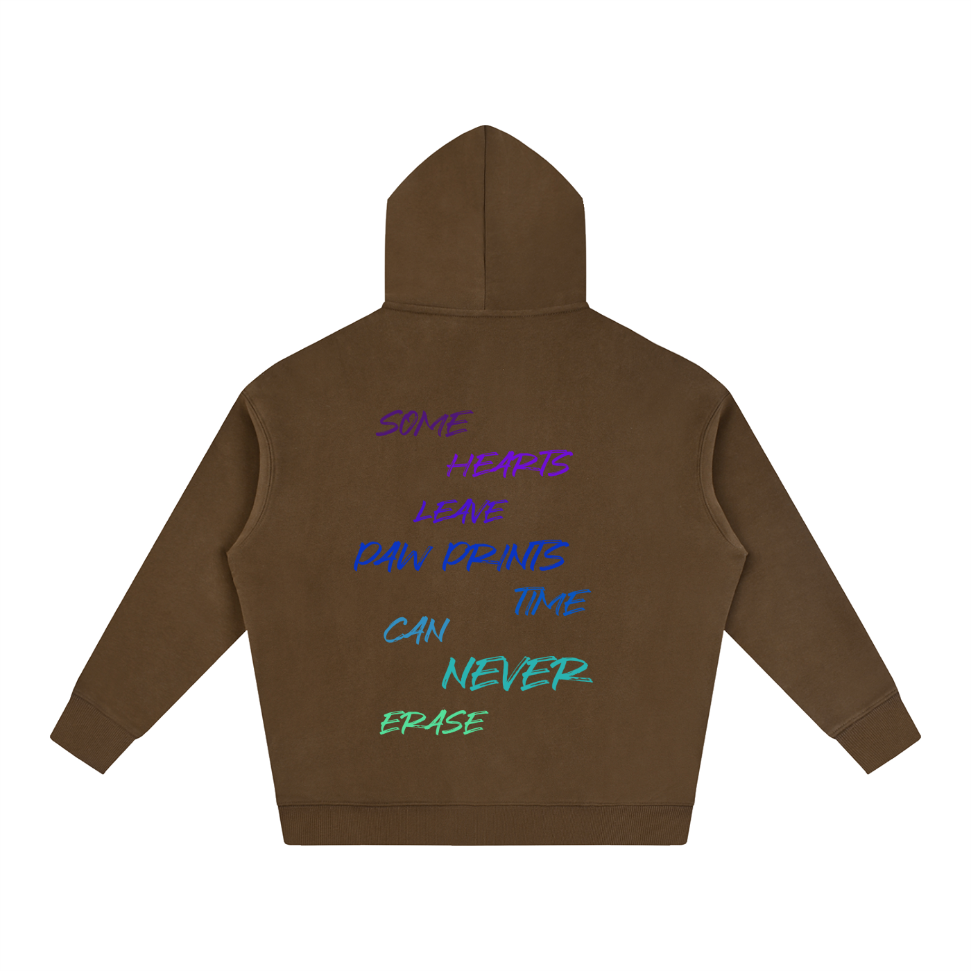 Love Has Paws Fleeced Hoodie