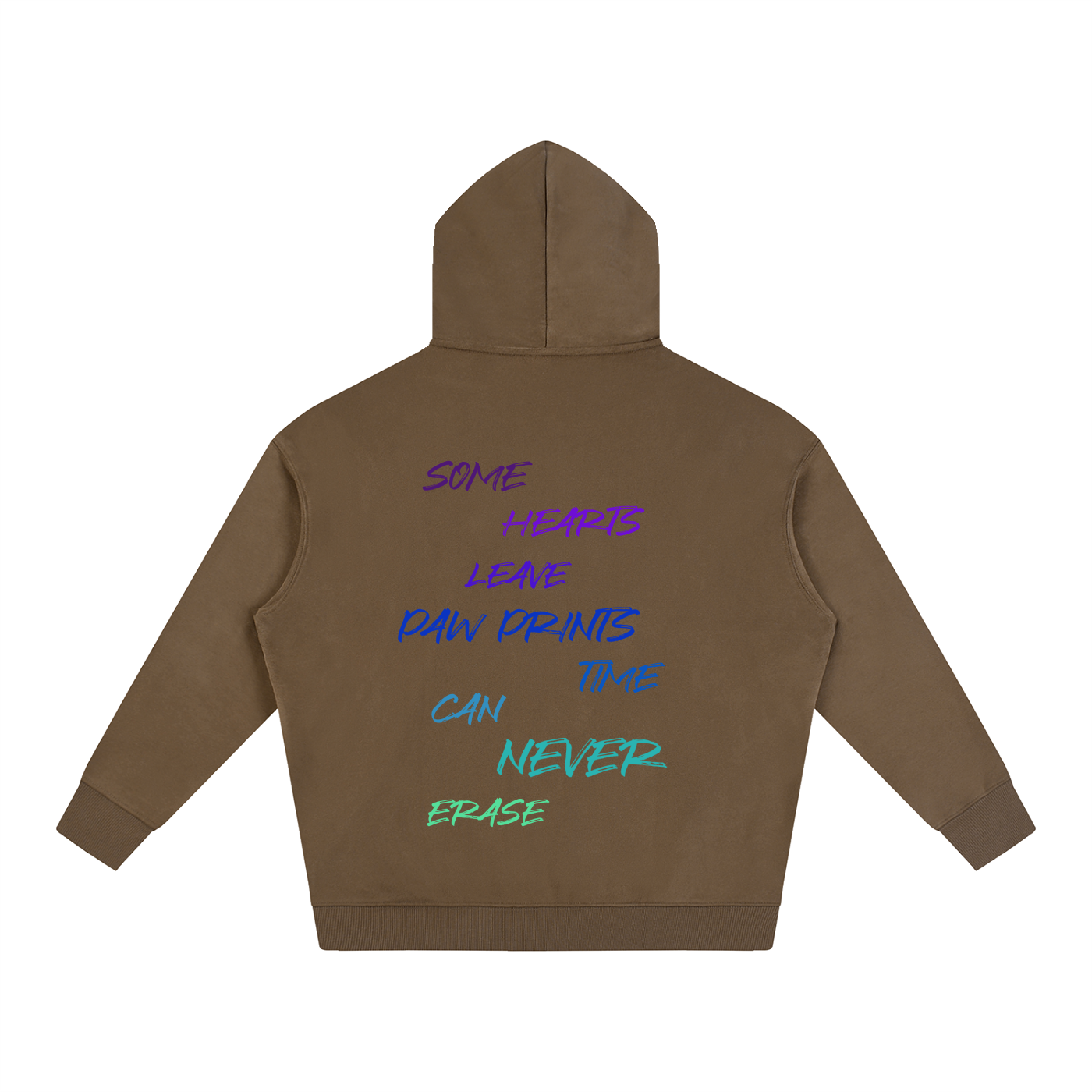 Love Has Paws Fleeced Hoodie