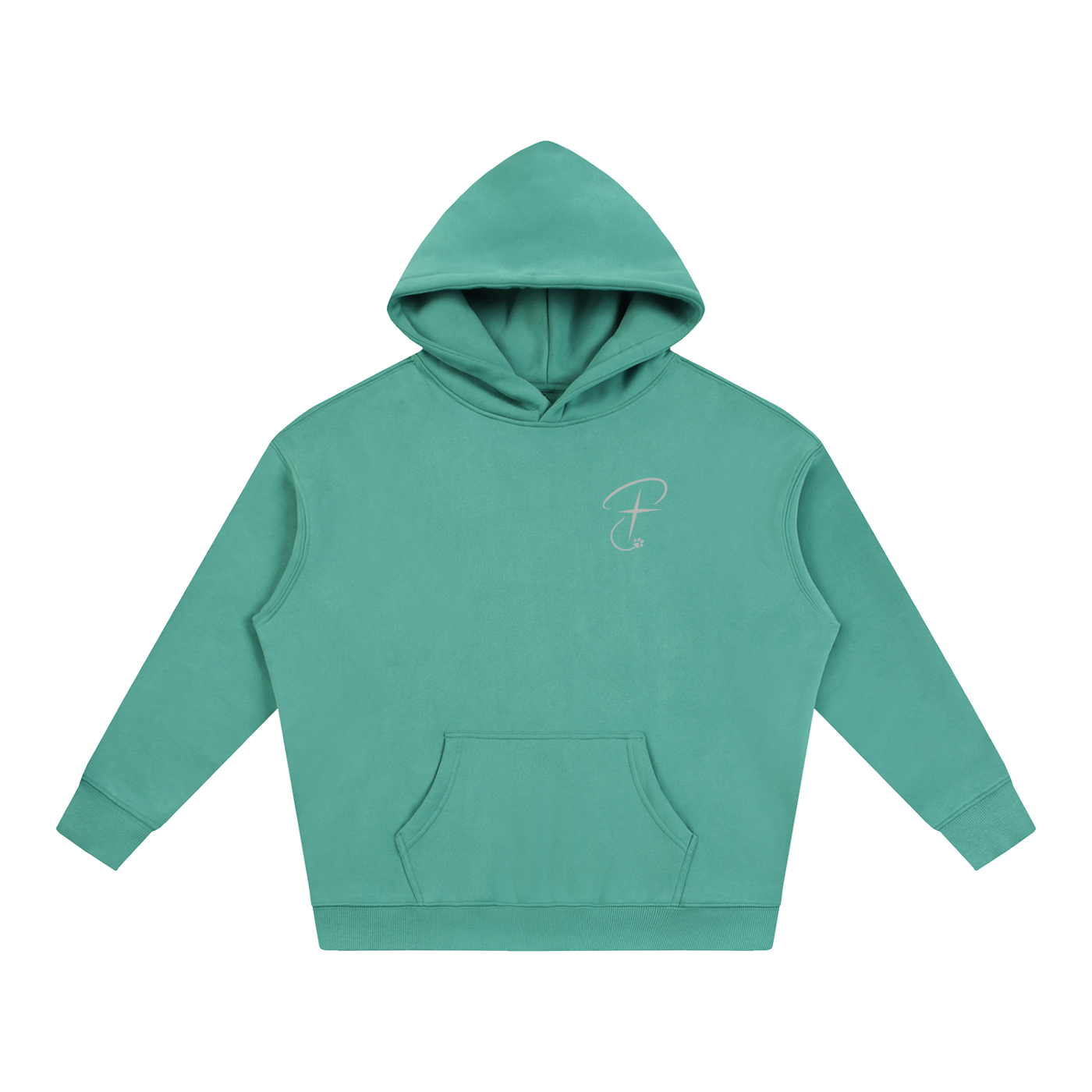 PawPrint Threads Fleeced Hoodie