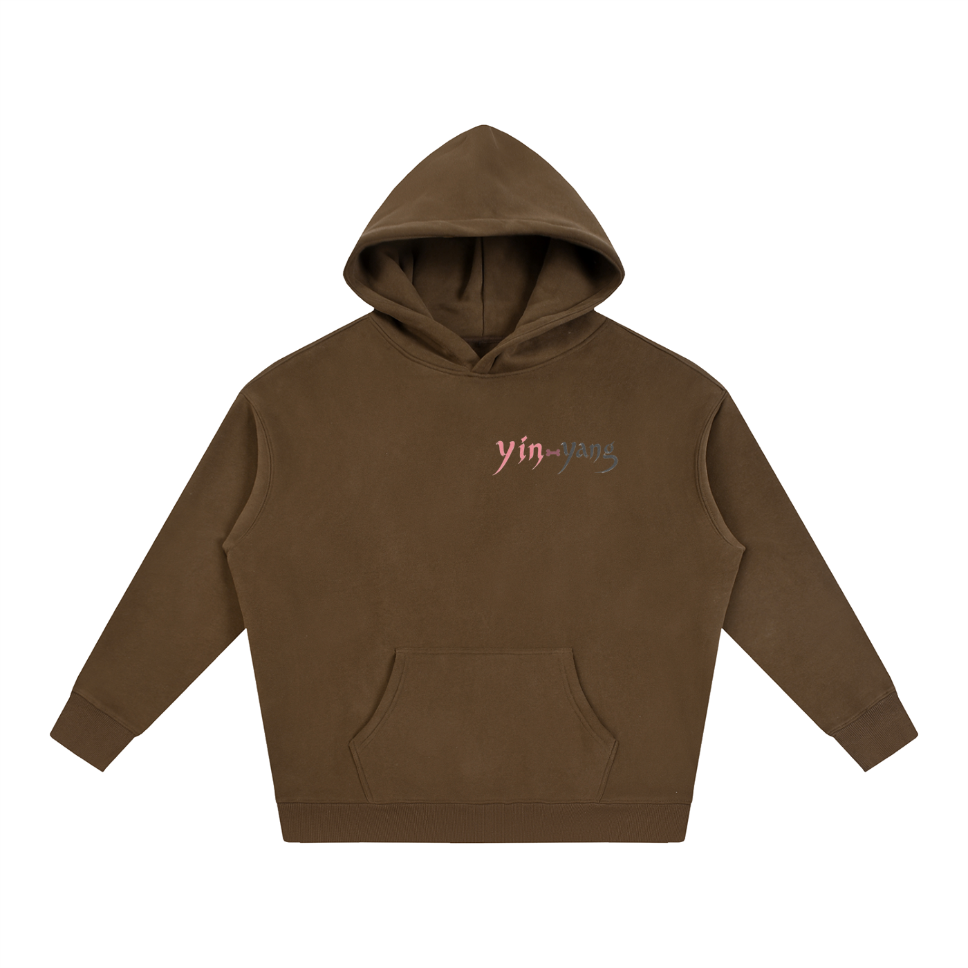 Yin Yang Fleeced Hoodie