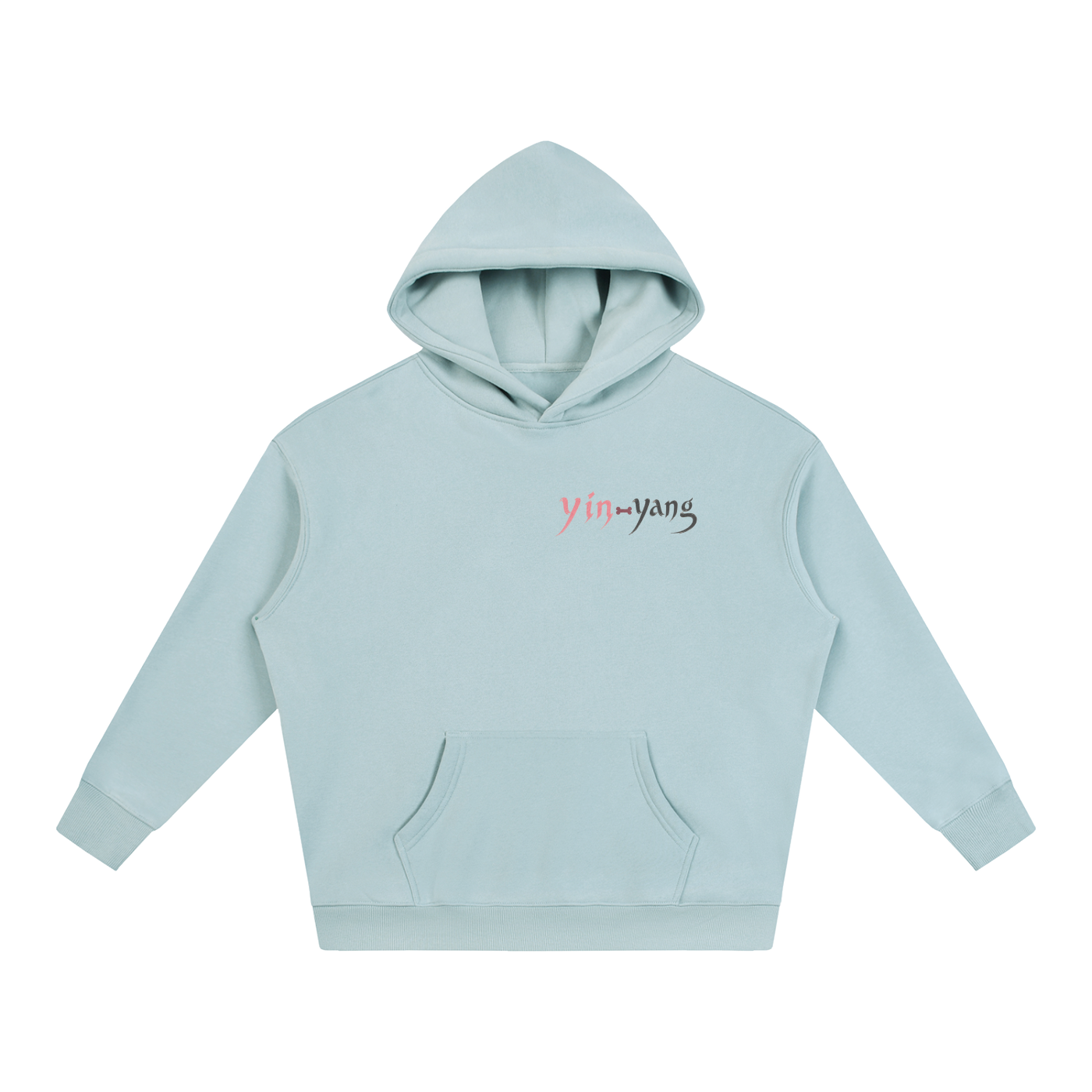 Yin Yang Fleeced Hoodie