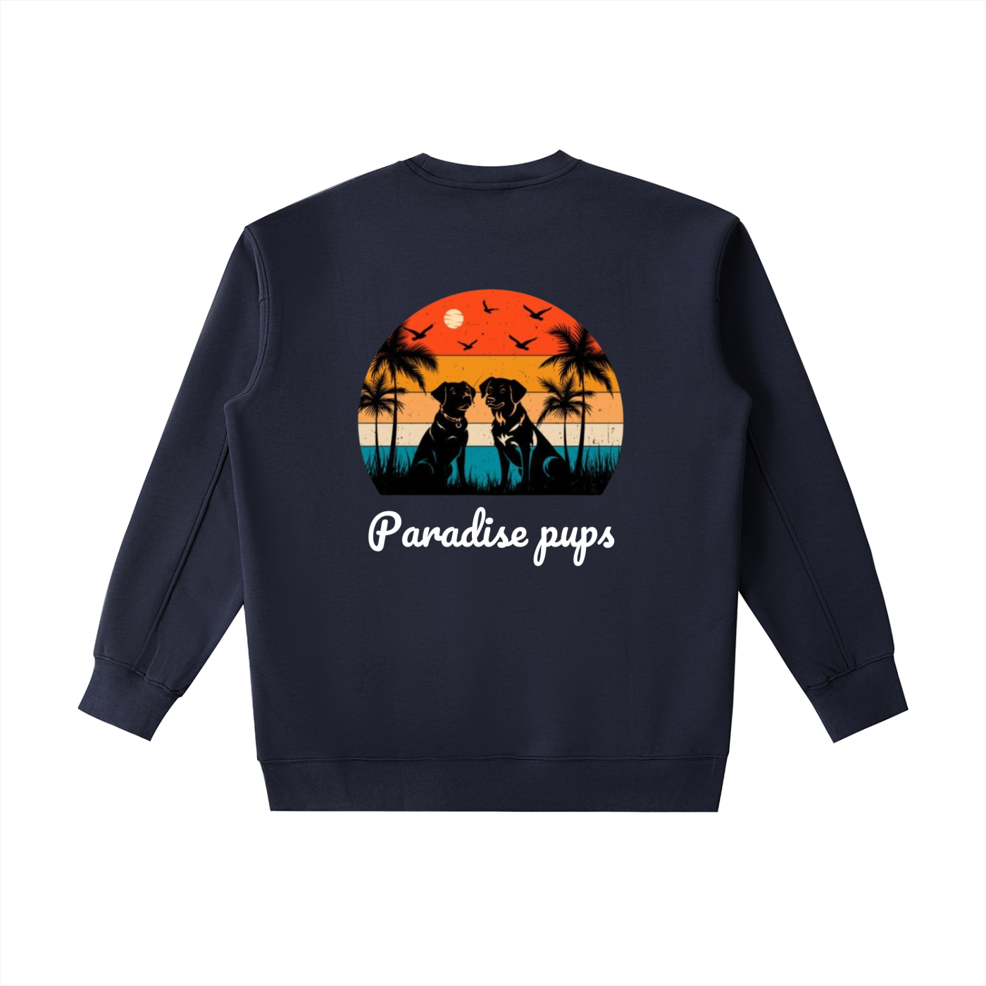Paradise pups crewneck Sweatshirt