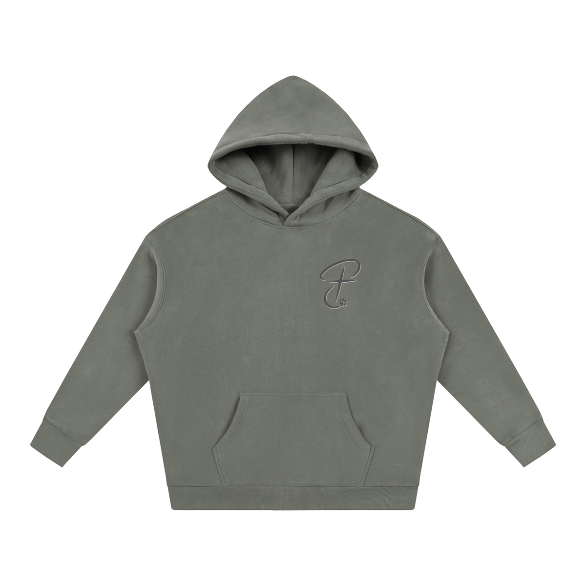 PawPrint Threads Fleeced Hoodie